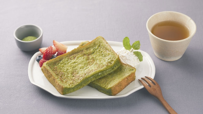 【抹茶のフレンチトースト】