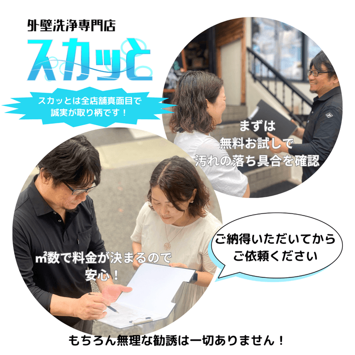 わかりやすい料金体系・丁寧なサービス