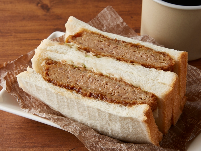 ボリュームメンチカツサンド画像(画像はイメージです。)