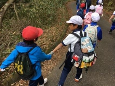 昨年の「耐寒登山」の様子