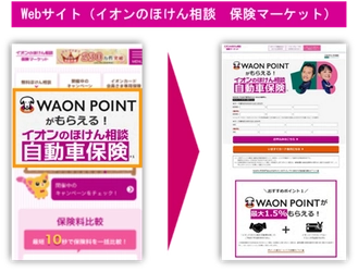 初のWAON POINTがもらえる保険商品の提供開始