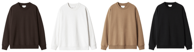 スウェットシャツ¥3,999 (100% ベターコットン)