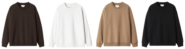 スウェットシャツ¥3,999 (100% ベターコットン)