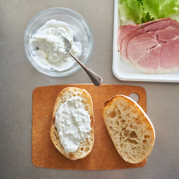 塩麹ヨーグルトサンド