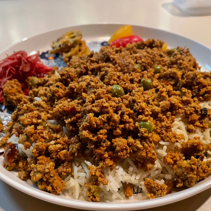 日替わりワンプレート(メインはドライキーマ)