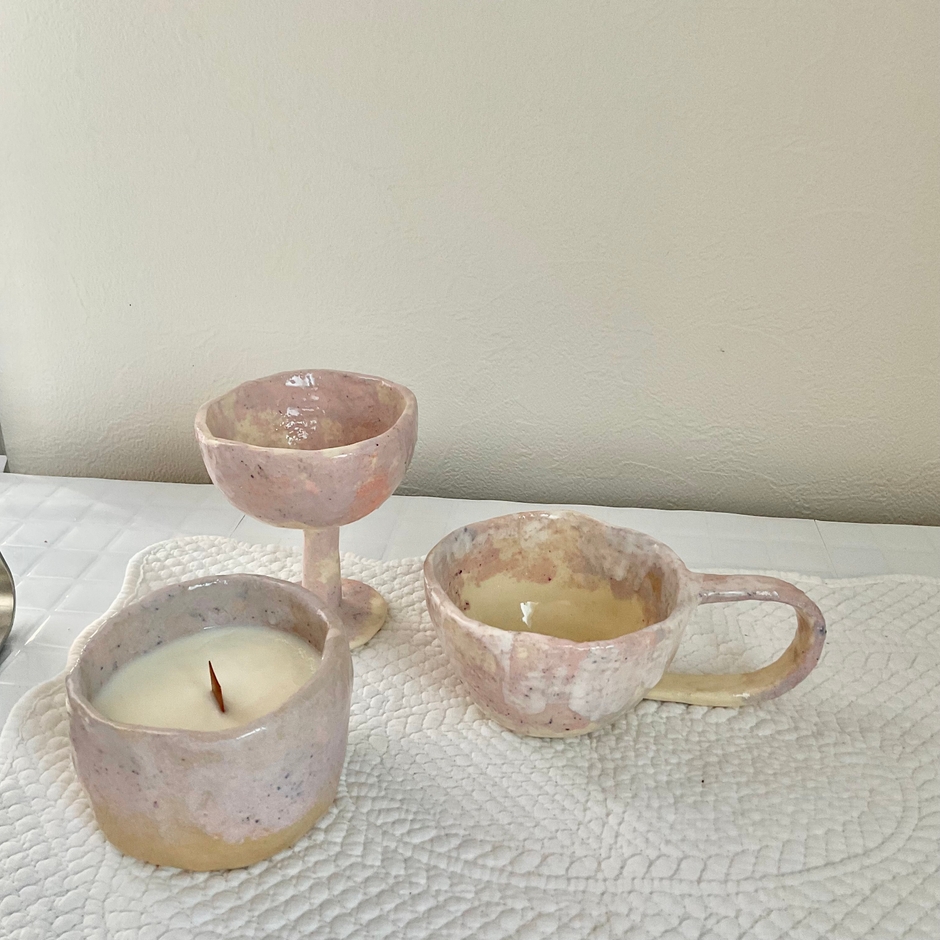 キャンドルも販売