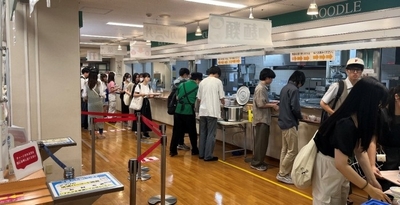 令和5年（2023年）実施の「100円朝食」の様子