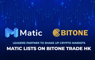 Matic Networkが香港仮想通貨企業BitOneに採用されます