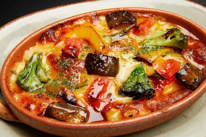 鶏と野菜のマカロニグラタン