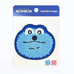 ふわもこ素材。手触り抜群の「パペットスンスン」サガラバッジに、スン活捗る。きらきら×透明感MAXのお洒落ポーチも。