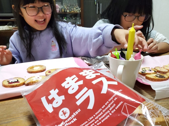 お絵描きラスク