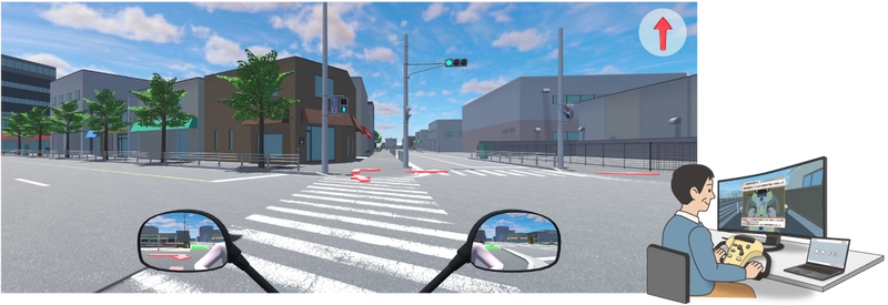 日本初シニアカーシミュレータ 「Mobility Scooter VR(モビリティ スクーターVR)」を開発　 11月14日、15日開催の「第32回 日本慢性期医療学会」にて初出展