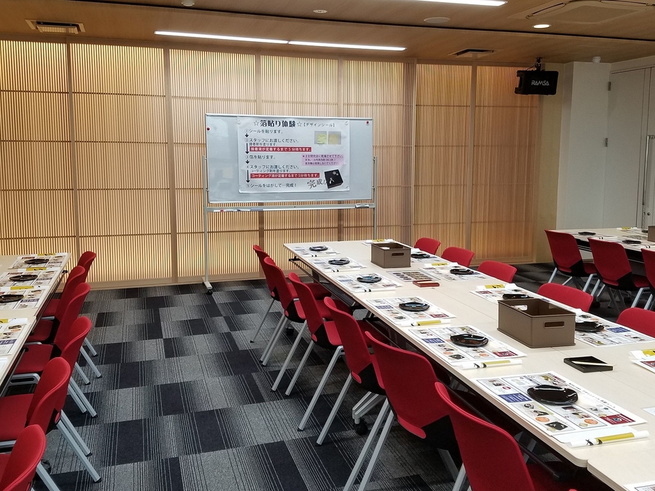 団体様向け金箔体験