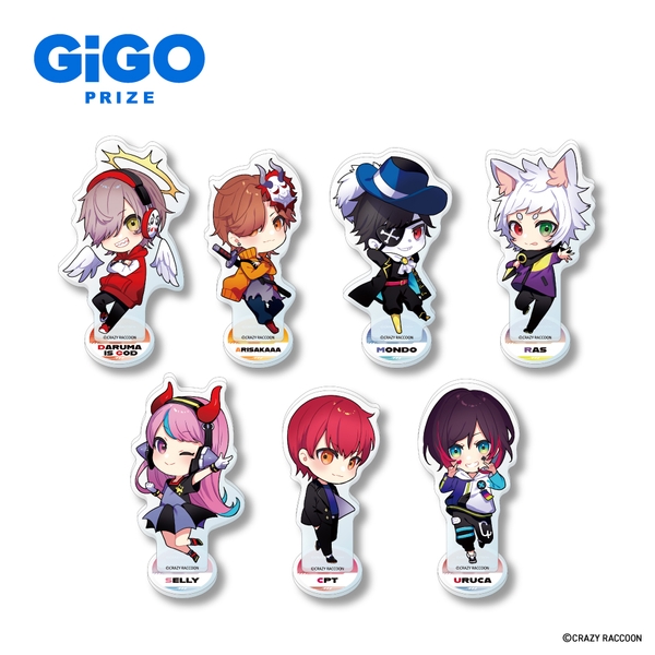 ▲デフォルメアクリルスタンド(全7種)