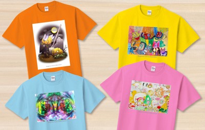 稲川芸術祭2021受賞作品のTシャツ