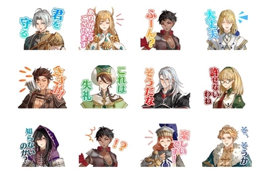 マーセナリーズラメントLINEスタンプ