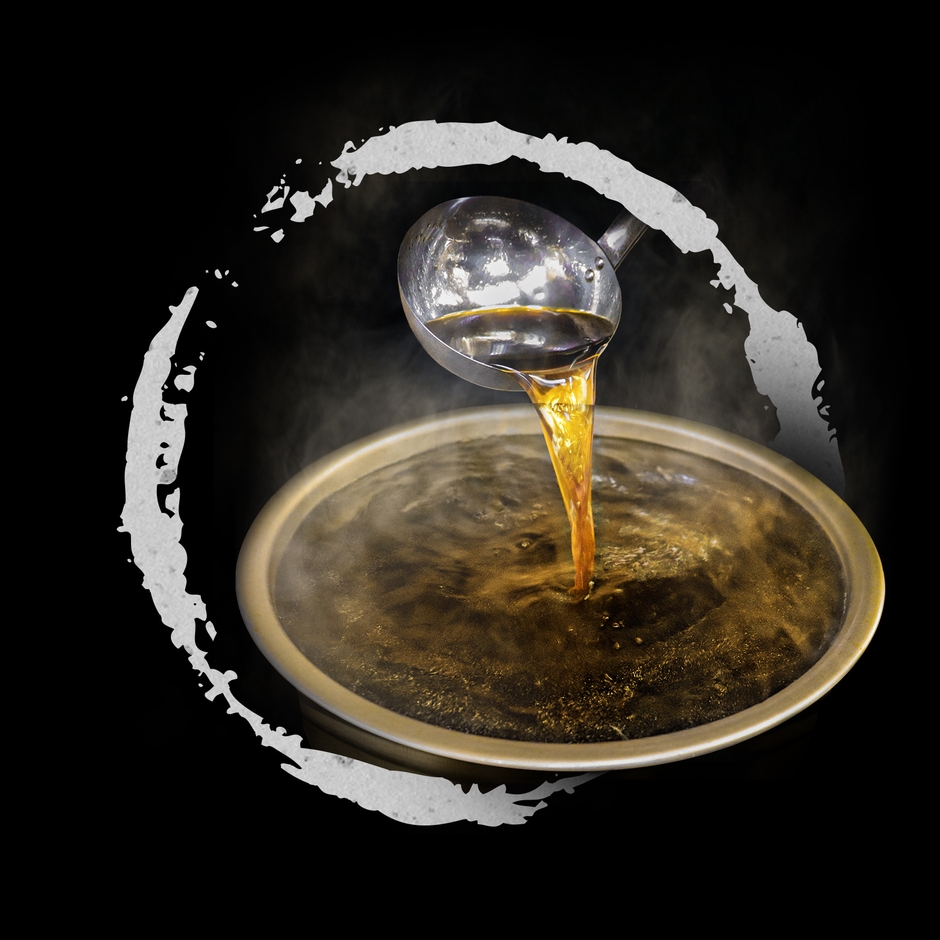 肉肉うどんスープのこだわり