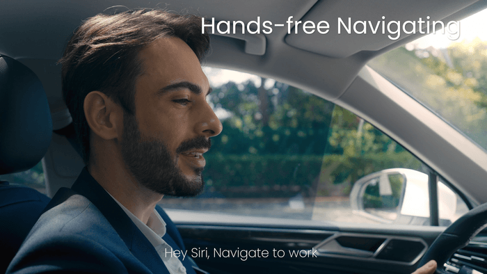 音声操作で目的地検索