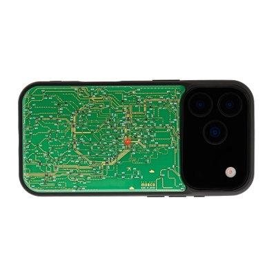 FLASH 東京回路線図 iPhone 17 Pro ケース　緑