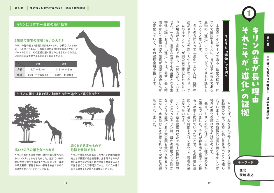 第1章 生き残った者だけが残る! 適応と自然選択