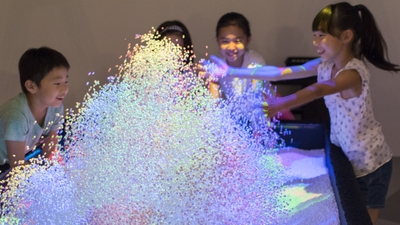 的場やすし、山野真吾、徳井太郎 《SplashDisplay》