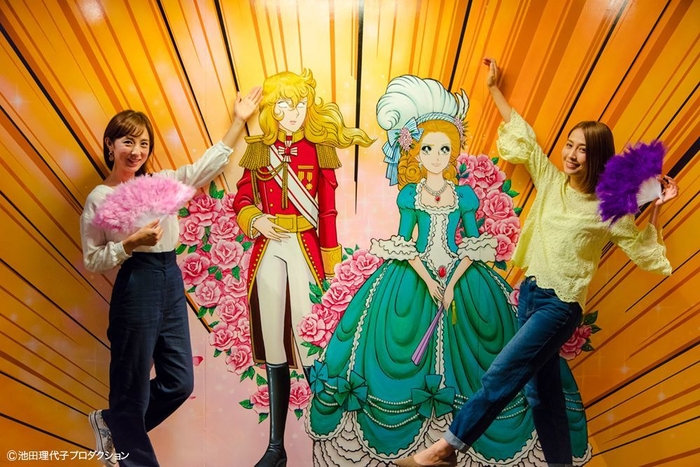 ■白目になったオスカル様の横で自由に写真を撮っちゃおう!