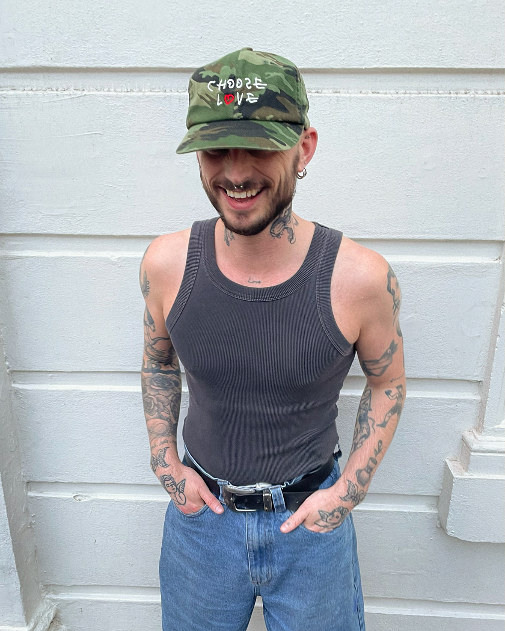 CHOOSE LOVE CAP - CAMO / 価格:7,700円(税込)