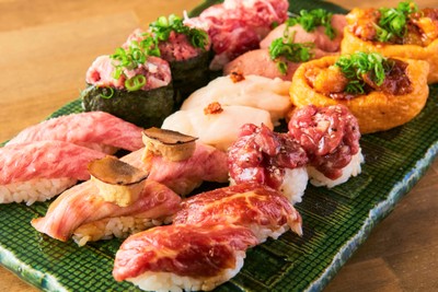 『肉寿司』の「雨割キャンペーン」開始!