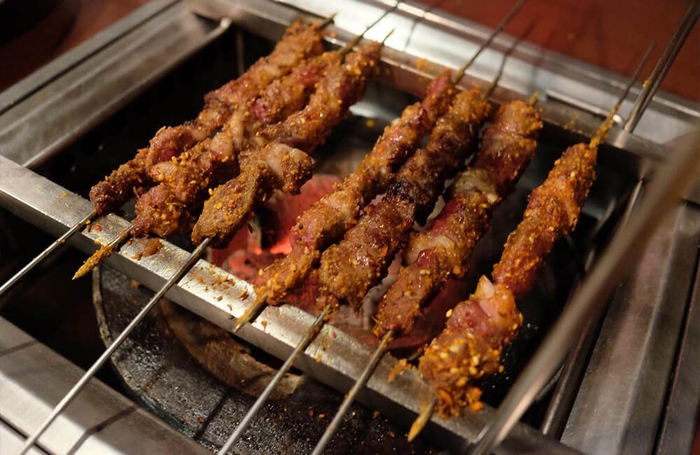 ガチ中華定番の羊肉串