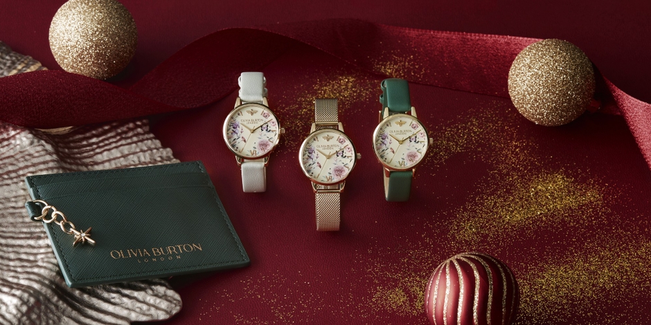 オリビア・バートン新作腕時計「イラストレイテッドフローラル」