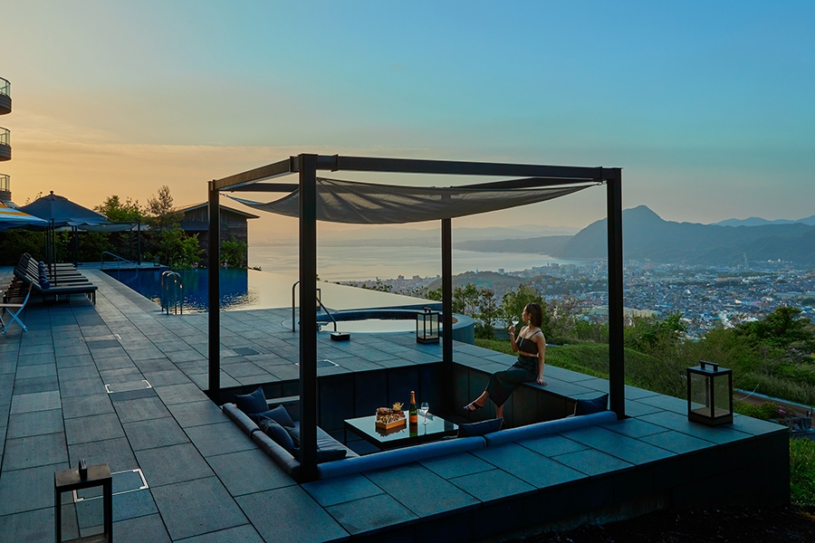 別府の大自然に囲まれた天空のリゾート