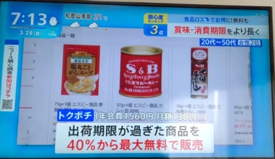 フードロス削減サブスク「トクポチ」、多数メディア掲載のお知らせ