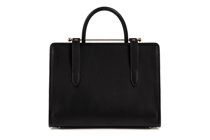 The-Strathberry-Midi-Tote Black Back