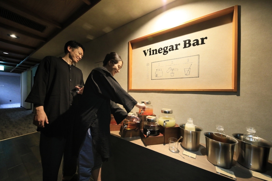 ビネガーBARで内側からも整う