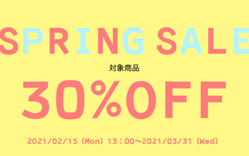 パルナートポックの直営店でSPRING SALEを開催！