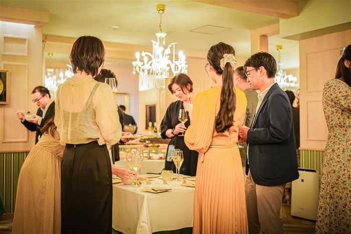 ▲淡路島のAuberge フレンチの森が贈る「新年会プラン」