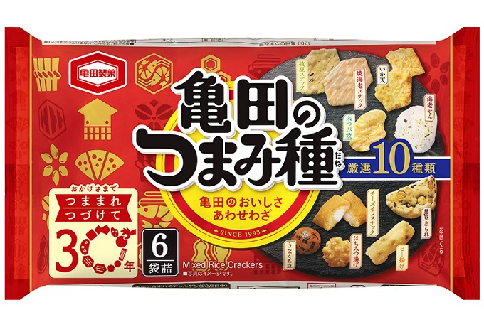 みなさまに、つままれつづけて30年 『つまみ種』リニューアル!