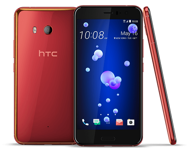 HTC U11 ソーラーレッド画像