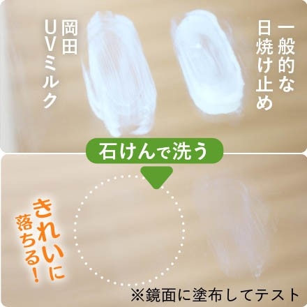 石けんで簡単