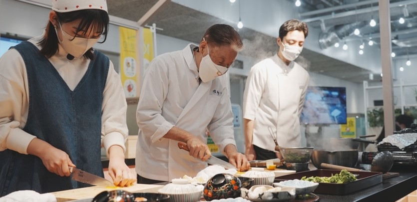 令和5年（2023年）2月にメディカルサポートセンターが実施した食育イベントの様子