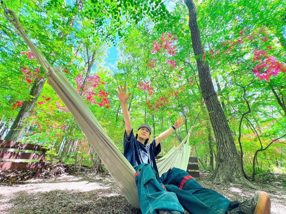 ハンモック席も利用可能