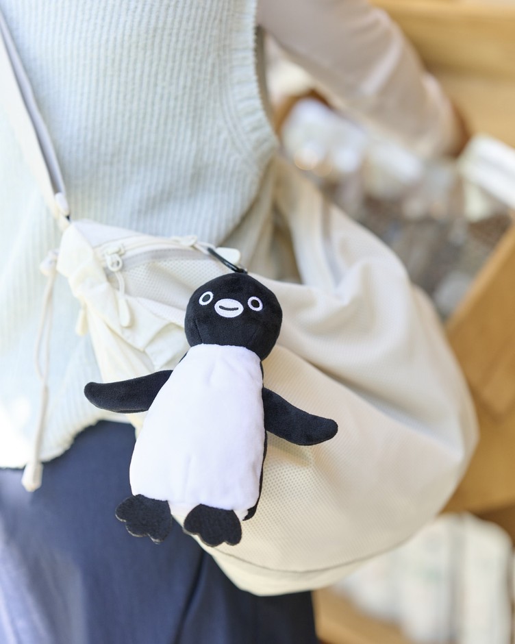 カラビナでお手持ちのバッグにつけても