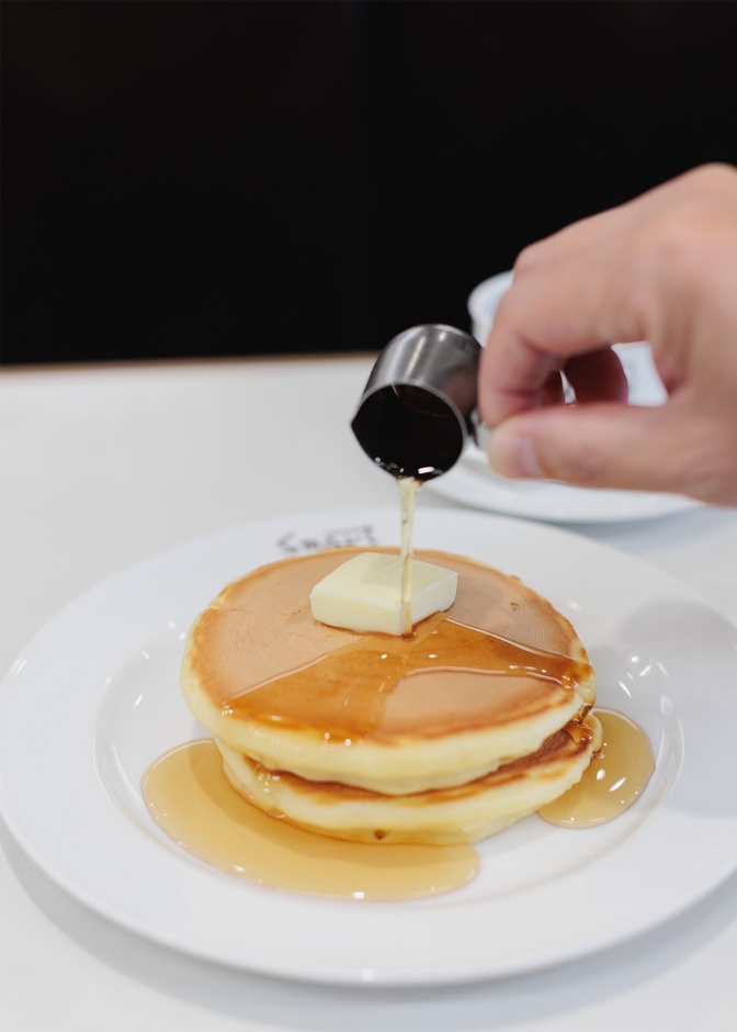 スマート珈琲の「ホットケーキ」