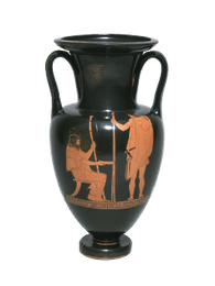 「赤像式アンフォラ」(クラシック時代) 前450～前440年