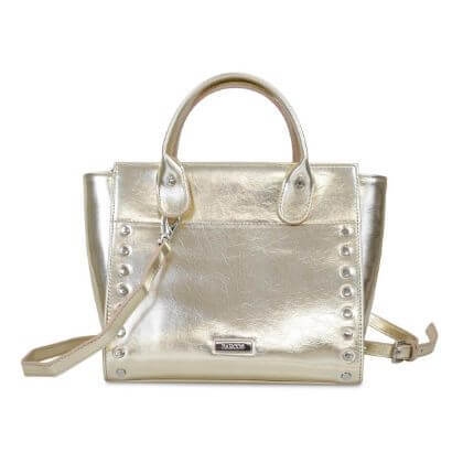 3WAYスタッズ付きハンドバッグ ブラック