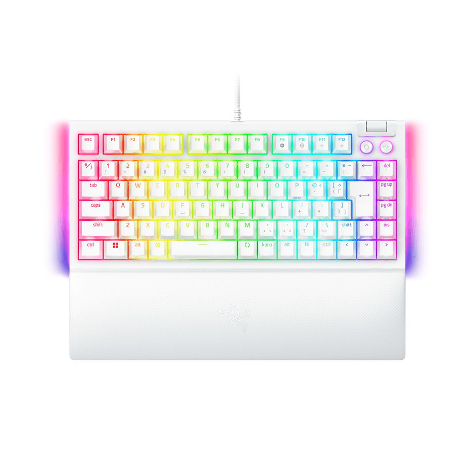 Razer BlackWidow V4 75％ JP(White Edition)