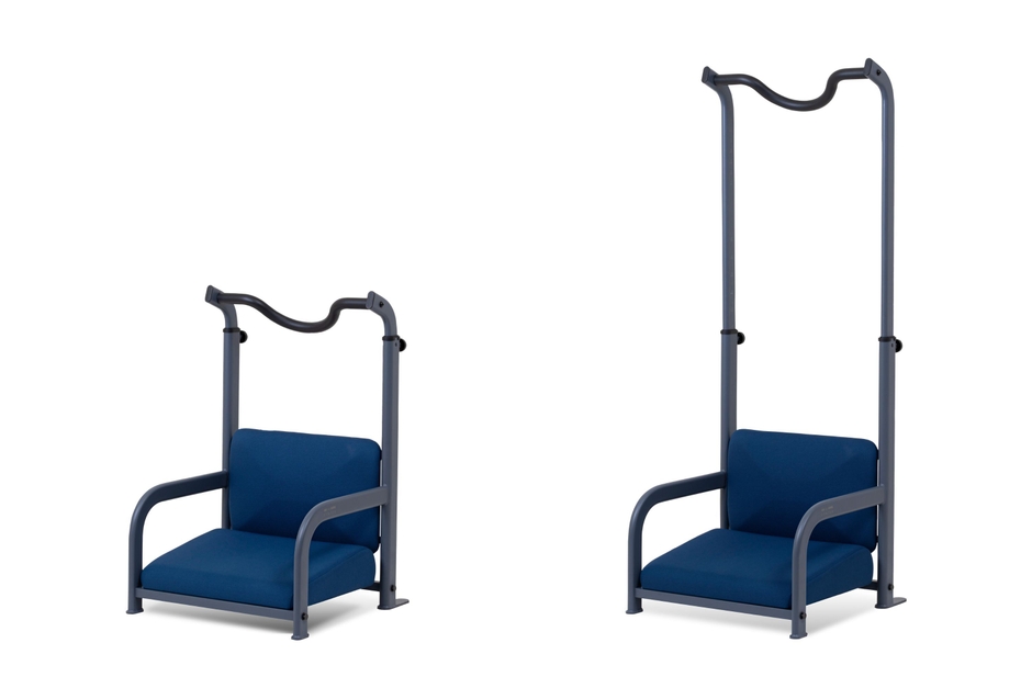 ぶらさがりバーが上下に移動