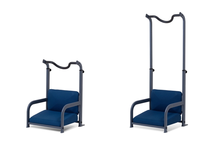 ぶらさがりバーが上下に移動