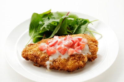 4種のチーズチキンカツレツ