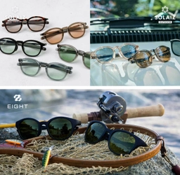 唯一無二のアイ＆スキンケアサングラス「SOLAIZ」から 新型と「EIGHT」シリーズ新色が4月8日(水)に同時発売
